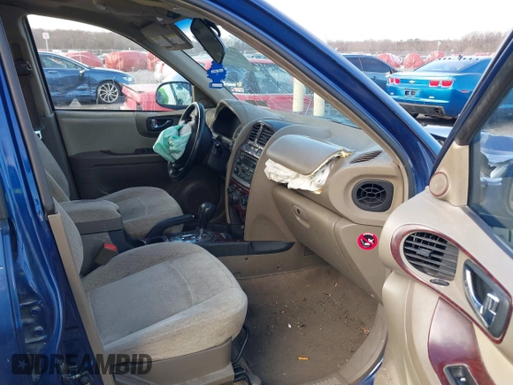 2006 Hyundai Santa Fe GLS with VIN KM8SC13D76U100145, listed as a IAAI auction lot 41093265 with 164,028 mi miles. Bid and sale history available at carsss.com. Image 5.