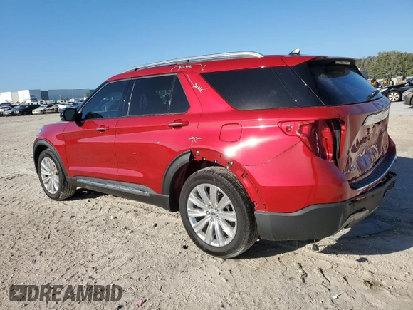 2024 Ford Explorer Limited with VIN 1FMSK7FH1RGA44047, listed as a Copart auction lot 79091034 with 6,137 mi miles and Salvage Title. Bid and sale history available at carsss.com. Image 2.