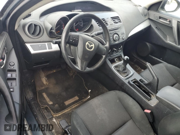2012 Mazda 3 i Sport with VIN JM1BL1UF2C1625308, listed as a Copart auction lot 63239515 with 163,314 mi miles and Clean title. Bid and sale history available at DreamBid. Image 8.