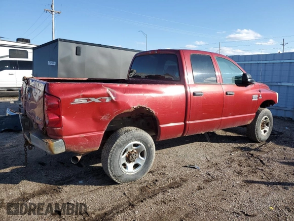 2009 Dodge Ram 2500 SLT with VIN 3D7KS28L09G507315, listed as a Copart auction lot 78758154 with 166,414 mi miles and Clean Title. Bid and sale history available at carsss.com. Image 3.