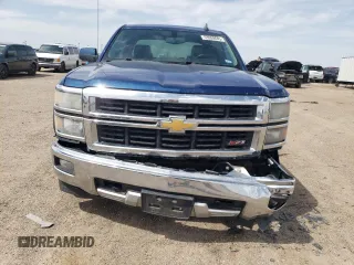 2015 Chevrolet Silverado 1500 LT with VIN 3GCUKRECXFG404530, listed as a Copart auction lot 53999645 with 146,396 mi miles and Salvage Title. Bid and sale history available at carsss.com. Image 5.