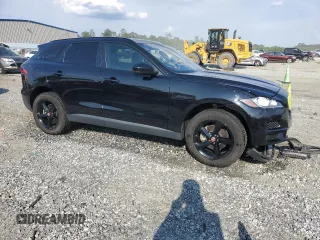 2019 Jaguar F-Pace 25t Premium with VIN SADCJ2FX7KA364427, listed as a Copart auction lot 60500645 with 80,681 mi miles and Salvage title. Bid and sale history available at DreamBid. Image 4.