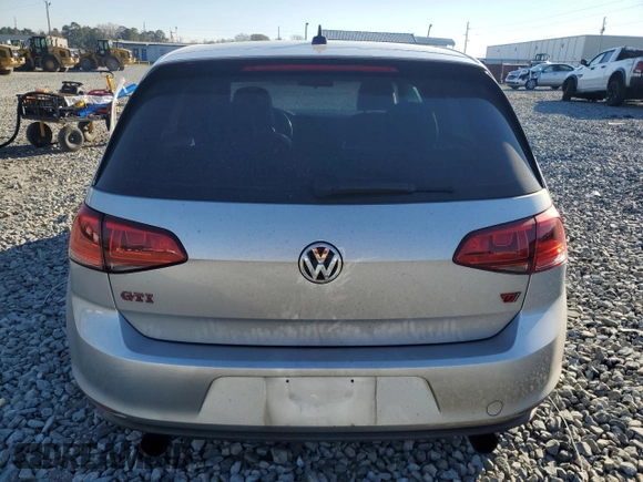 2016 Volkswagen Golf GTI SE w/Performance Pkg with VIN 3VW547AU2GM048141, listed as a Copart auction lot 88142855 with 92,822 mi miles and Salvage Title. Bid and sale history available at carsss.com. Image 6.
