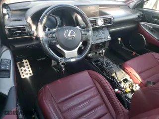 2015 Lexus RC 350 with VIN JTHHE5BC2F5007843, listed as a Copart auction lot 78837394 with 136,899 mi miles and Salvage Title. Bid and sale history available at carsss.com. Image 8.