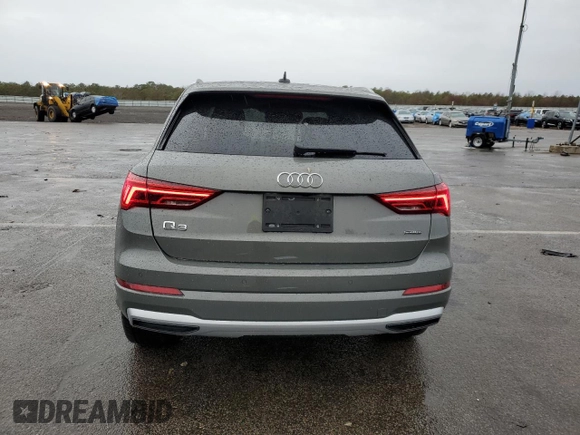 2021 Audi Q3 Premium with VIN WA1AUCF35M1117045, listed as a Copart auction lot 69658452 with 9,015 mi miles. Bid and sale history available at carsss.com. Image 6.