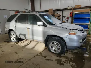 2002 Acura MDX Touring Pkg with VIN 2HNYD18602H000739, listed as a Copart auction lot 44736995 with 292,703 mi miles and Clean Title. Bid and sale history available at carsss.com. Image 4.