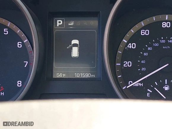 2018 Hyundai Santa Fe Sport 2.4L with VIN 5NMZTDLB2JH083094, listed as a IAAI auction lot 41829710 with 101,590 mi miles. Bid and sale history available at carsss.com. Image 7.