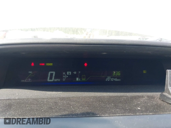 2012 Toyota Prius Two with VIN JTDZN3EU8C3125160, listed as a IAAI auction lot 42171419 with 207,046 mi miles and . Bid and sale history available at DreamBid. Image 7.