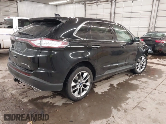 2018 Ford Edge Titanium with VIN 2FMPK4K86JBB72760, listed as a IAAI auction lot 41155594 with 83,338 mi miles. Bid and sale history available at carsss.com. Image 4.