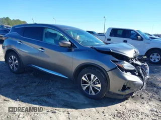 2022 Nissan Murano S z VIN 5N1AZ2AS9NC110102, wystawiony jako IAAI lot #41087437 z przebiegiem 65 960 mil mil oraz . Historia ofert i sprzedaży dostępna na DreamBid. Obrazek 1.