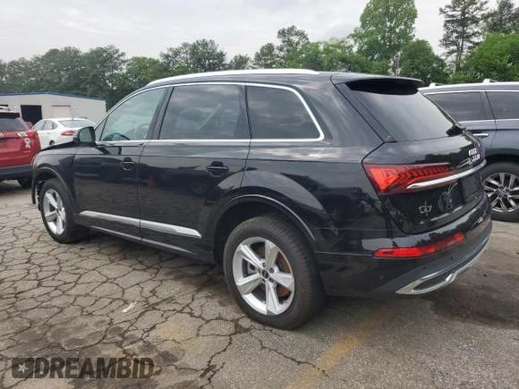 2024 Audi Q7 Premium Plus with VIN WA1LCBF73RD006153, listed as a Copart auction lot 54344995 with 12,063 mi miles and Salvage Title. Bid and sale history available at carsss.com. Image 2.