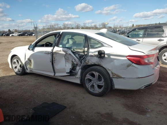 2020 Honda Accord EX-L with VIN 1HGCV2F58LA009932, listed as a IAAI auction lot 41449283 with 42,662 mi miles and . Bid and sale history available at DreamBid. Image 14.