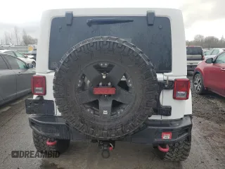 2015 Jeep Wrangler Unlimited Rubicon Hard Rock with VIN 1C4HJWFG8FL647910, listed as a Copart auction lot 46716605 with 48,139 mi miles and Salvage Title. Bid and sale history available at carsss.com. Image 6.