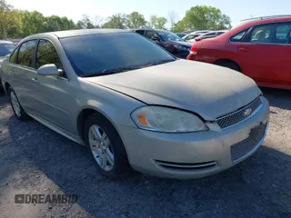 2012 Chevrolet Impala LT Fleet with VIN 2G1WG5E34C1162348, listed as a IAAI auction lot 42004025 with 221,151 mi miles and . Bid and sale history available at DreamBid. Image 1.