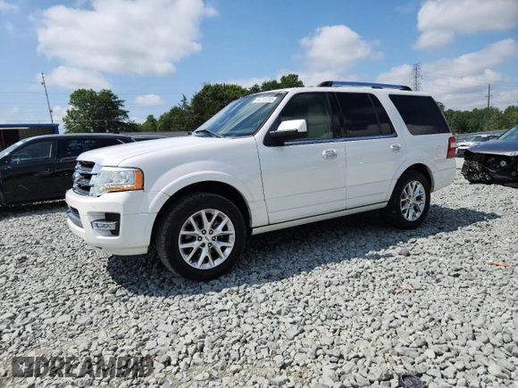 2017 Ford Expedition Limited with VIN 1FMJU1KT3HEA72147, listed as a Copart auction lot 64715705 with 136,876 mi miles and Clean title. Bid and sale history available at DreamBid. Image 1.