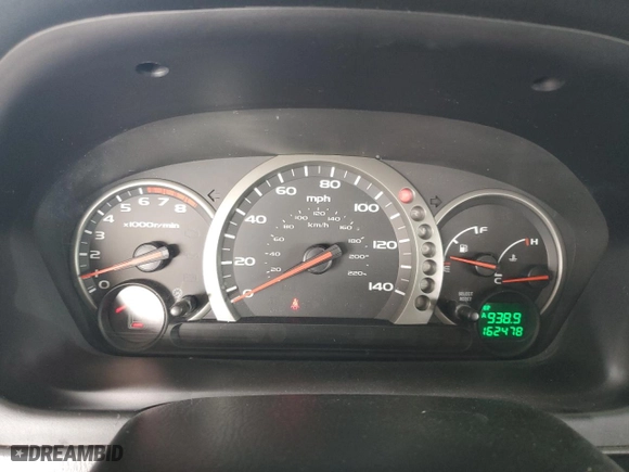 2005 Honda Pilot EX-L with RES with VIN 2HKYF18625H547443, listed as a Copart auction lot 53886715 with 162,478 mi miles and Salvage Title. Bid and sale history available at carsss.com. Image 9.