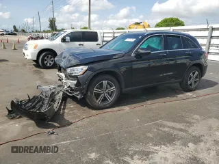 2021 Mercedes-Benz GLC 300 with VIN W1N0G8EB3MF884726, listed as a Copart auction lot 57429755 with 78,186 mi miles and Non repairable. Bid and sale history available at DreamBid. Image 1.