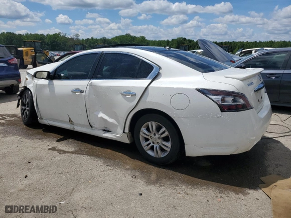 2012 Nissan Maxima 3.5 SV with VIN 1N4AA5AP3CC861305, listed as a Copart auction lot 54036824 with 0 mi miles and Non Repairable. Bid and sale history available at carsss.com. Image 2.
