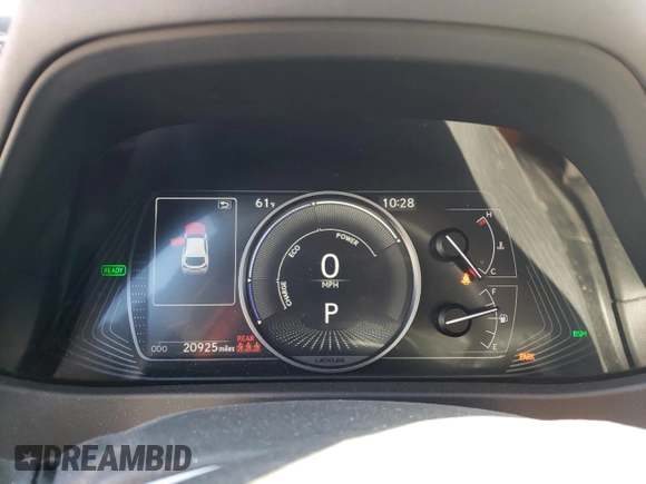 2020 Lexus UX with VIN JTHP9JBH5L2028560, listed as a Copart auction lot 39672193 with 20,925 mi miles. Bid and sale history available at carsss.com. Image 9.