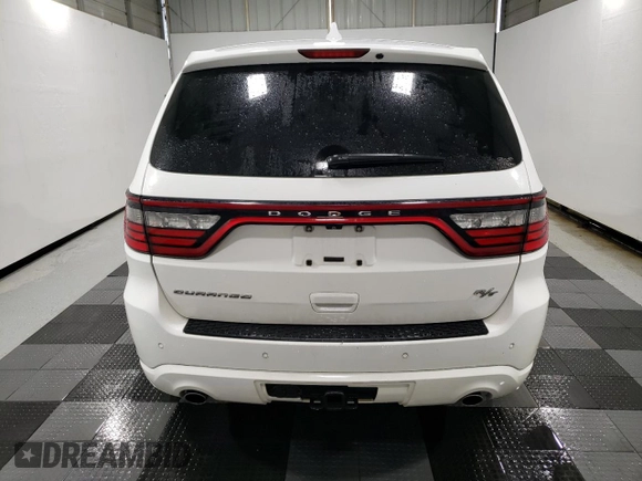 2015 Dodge Durango R/T with VIN 1C4SDHCT9FC689464, listed as a Copart auction lot 50212545 with 180,177 mi miles and Clean Title. Bid and sale history available at DreamBid. Image 6.
