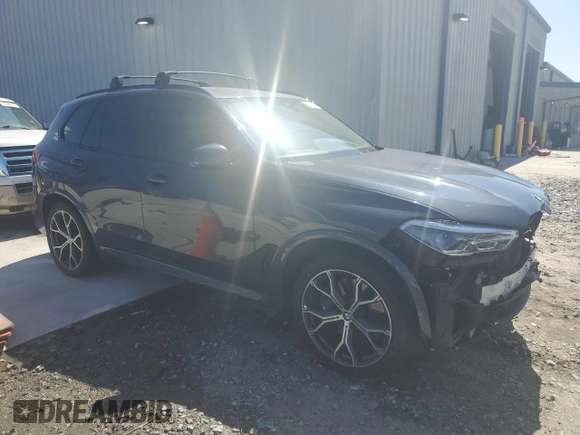 2019 BMW X5 xDrive40i with VIN 5UXCR6C53KLL14710, listed as a Copart auction lot 57408185 with 51,547 mi miles and Salvage title. Bid and sale history available at DreamBid. Image 4.