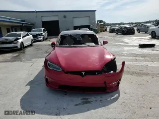 2022 Tesla Model S Plaid with VIN 5YJSA1E6XNF465841, listed as a Copart auction lot 89262275 with 0 mi miles and Non Repairable. Bid and sale history available at carsss.com. Image 13.