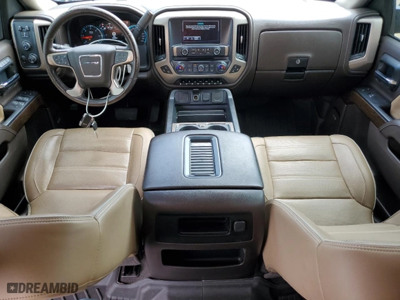 2018 GMC Sierra 1500 Denali with VIN 3GTU2PEJ7JG573691, listed as a Copart auction lot 49163205 with 112,918 mi miles and Salvage Title. Bid and sale history available at carsss.com. Image 8.
