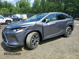 2022 Lexus RX 350 with VIN 2T2HZMDA3NC348841, listed as a Copart auction lot 59140525 with 21,654 mi miles and Salvage title. Bid and sale history available at DreamBid. Image 1.
