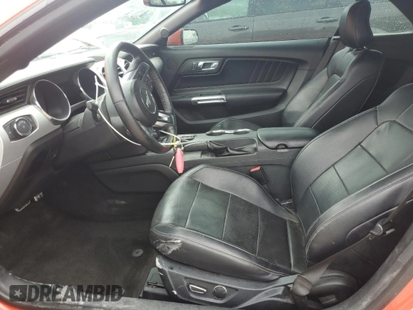 2016 Ford Mustang EcoBoost Premium with VIN 1FATP8UH7G5307997, listed as a Copart auction lot 59101115 with 76,945 mi miles and Salvage title. Bid and sale history available at DreamBid. Image 7.