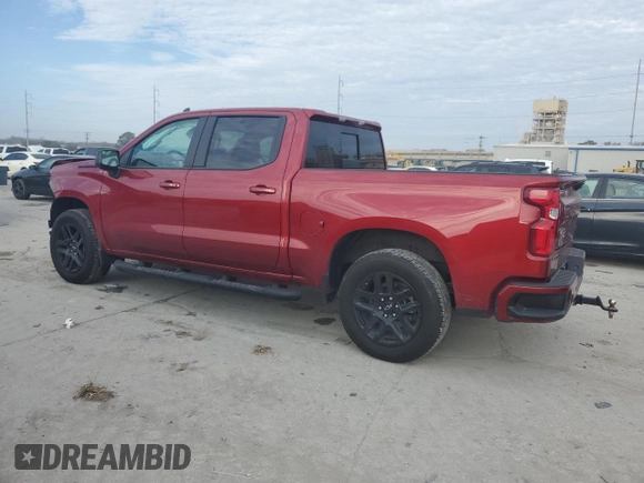 2024 Chevrolet Silverado 1500 RST with VIN 1GCPADED6RZ344276, listed as a Copart auction lot 43769945 with 4,708 mi miles and Salvage Title. Bid and sale history available at carsss.com. Image 2.