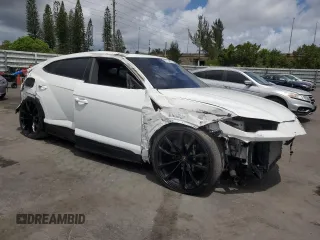 2019 Lamborghini Urus z VIN ZPBUA1ZL1KLA01041, wystawiony jako Copart lot #56124235 z przebiegiem Nie podano mil oraz Tytuł czysty. Historia ofert i sprzedaży dostępna na DreamBid. Obrazek 4.