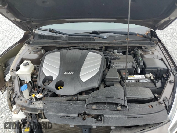 2014 Kia Cadenza Premium with VIN KNALN4D71E5129725, listed as a Copart auction lot 79110494 with 76,919 mi miles and Salvage Title. Bid and sale history available at carsss.com. Image 11.