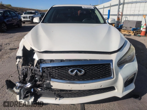 2016 Infiniti Q50 Red Sport 400 с VIN JN1FV7AR9GM451418, выставлен на аукционе Copart как лот 55156565 с пробегом 83 859 миль миль и Списание • Salvage title. История ставок и продаж доступна на DreamBid. Изображение 5.