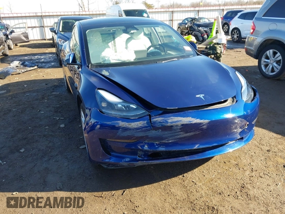 2023 Tesla Model 3 Long Range with VIN 5YJ3E1EB5PF623706, listed as a IAAI auction lot 41321269 with 21,081 mi miles and . Bid and sale history available at DreamBid. Image 6.