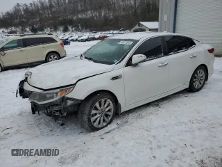 2018 Kia Optima LX with VIN 5XXGT4L34JG272537, listed as a Copart auction lot 46372815 with 89,204 mi miles and Salvage Title. Bid and sale history available at carsss.com. Image 1.