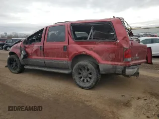 2005 Ford Excursion Special Serv z VIN 1FMSU41P65ED41988, wystawiony jako Copart lot #85659974 z przebiegiem Nie podano mil oraz Czysty tytuł • Clean title. Historia ofert i sprzedaży dostępna na DreamBid. Obrazek 2.