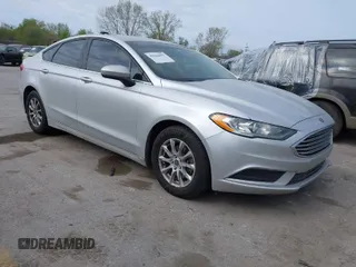 2017 Ford Fusion S with VIN 3FA6P0G73HR387654, listed as a IAAI auction lot 42022652 with 193,192 mi miles. Bid and sale history available at carsss.com. Image 1.
