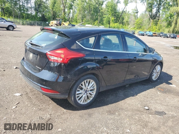 2017 Ford Focus Titanium with VIN 1FADP3N2XHL207729, listed as a Copart auction lot 59184855 with 146,768 mi miles and Salvage title. Bid and sale history available at DreamBid. Image 3.