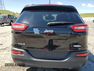 2018 Jeep Cherokee Latitude Plus with VIN 1C4PJMLX1JD579053, listed as a Copart auction lot 57329475 with 93,592 mi miles and Salvage title. Bid and sale history available at DreamBid. Image 6.