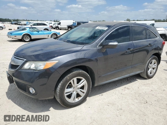 2014 Acura RDX Tech Pkg with VIN 5J8TB3H59EL014222, listed as a Copart auction lot 52995865 with 237,444 mi miles and Salvage Title. Bid and sale history available at carsss.com. Image 1.