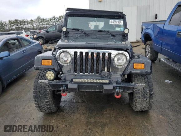 2006 Jeep Wrangler Unlimited LWB with VIN 1J4FA44S66P748840, listed as a Copart auction lot 85282024 with 0 mi miles and Salvage Title. Bid and sale history available at carsss.com. Image 5.