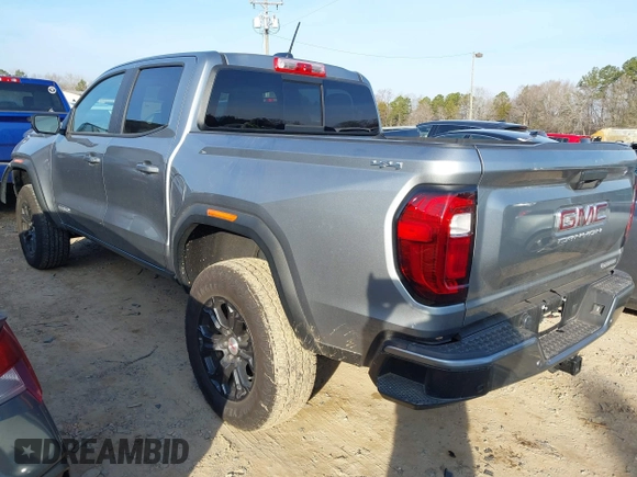 2024 GMC Canyon 4WD Elevation with VIN 1GTP6BEK9R1205603, listed as a IAAI auction lot 41485820 with 8,408 mi miles. Bid and sale history available at carsss.com. Image 3.
