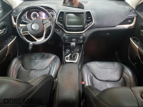 2017 Jeep Cherokee Limited with VIN 1C4PJMDS0HD214781, listed as a Copart auction lot 54001185 with 75,593 mi miles and Clean title. Bid and sale history available at DreamBid. Image 8.