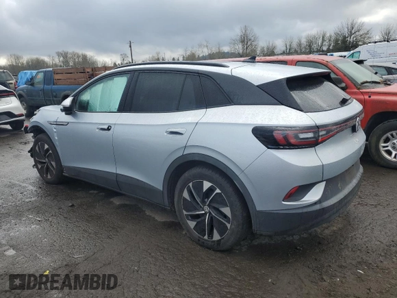 2021 Volkswagen ID.4 Pro S z VIN WVGTMPE25MP028423, wystawiony jako Copart lot #47427535 z przebiegiem Nie podano mil oraz Szkoda całkowita • Salvage title. Historia ofert i sprzedaży dostępna na DreamBid. Obrazek 2.