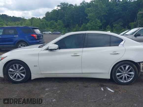 2017 Infiniti Q50 Premium with VIN JN1EV7AP6HM734919, listed as a IAAI auction lot 42335532 with 170,578 mi miles and . Bid and sale history available at DreamBid. Image 14.