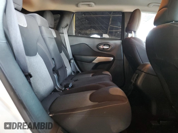 2017 Jeep Cherokee Altitude with VIN 1C4PJLAB3HW661754, listed as a Copart auction lot 64580105 with 62,427 mi miles and Salvage title. Bid and sale history available at DreamBid. Image 10.
