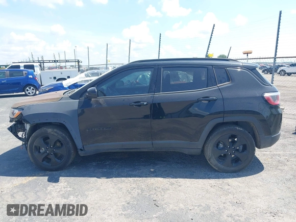 2019 Jeep Compass Latitude with VIN 3C4NJCBB9KT613016, listed as a IAAI auction lot 42570739 with 41,944 mi miles and . Bid and sale history available at DreamBid. Image 14.