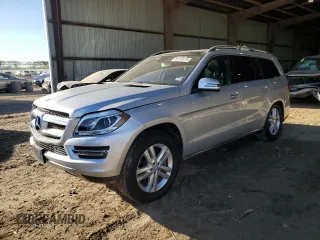 2016 Mercedes-Benz GL with VIN 4JGDF6EE4GA693095, listed as a Copart auction lot 82140294 with 66,096 mi miles and Salvage Title. Bid and sale history available at carsss.com. Image 1.