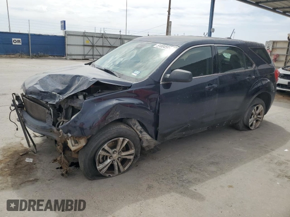 2017 Chevrolet Equinox LS with VIN 2GNALBEK7H6103363, listed as a Copart auction lot 51004595 with 238,552 mi miles and Salvage Title. Bid and sale history available at DreamBid. Image 1.