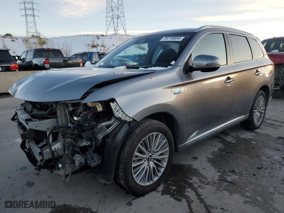 2022 Mitsubishi Outlander PHEV SEL with VIN JA4J2VA77NZ028060, listed as a Copart auction lot 79715654 with 61554 miles and Salvage Title. Bid and sale history available at carsss.com. Image 1.